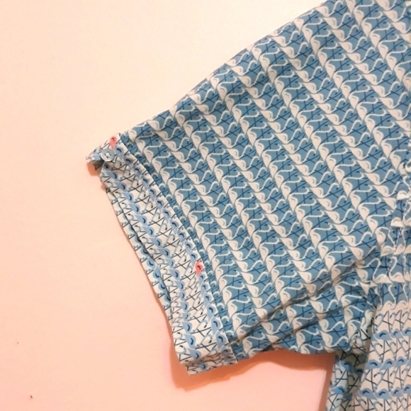 Cubavera Men's flamingo short sleeve button down cotton shirt size Large - Picture 4 of 9